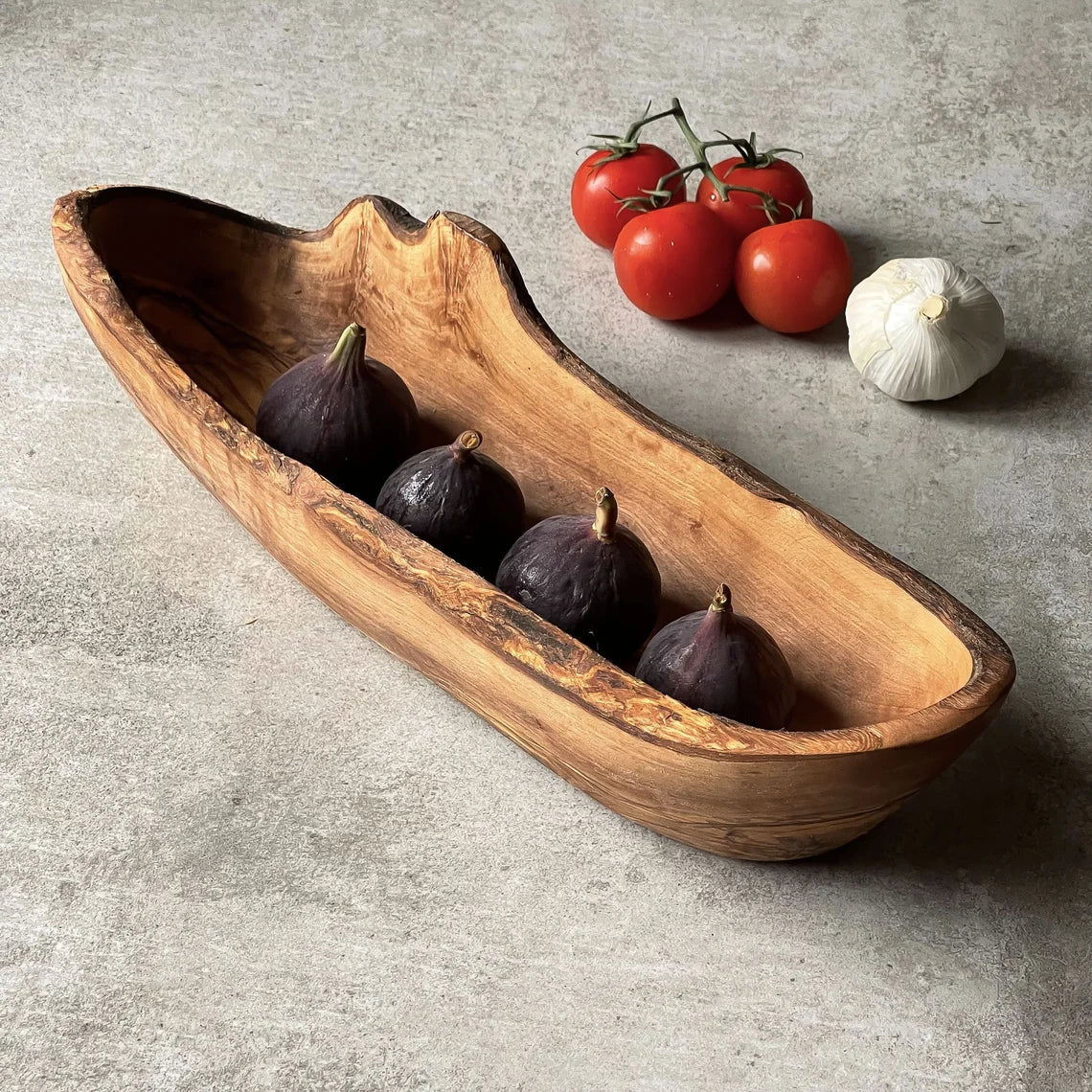 Olive Wood Long Dish