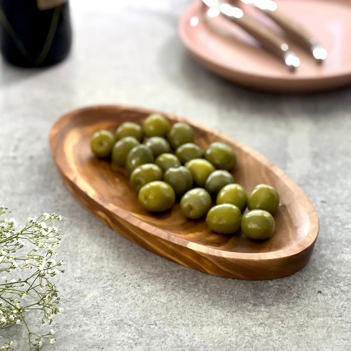 Handmade Olive Wood Plate