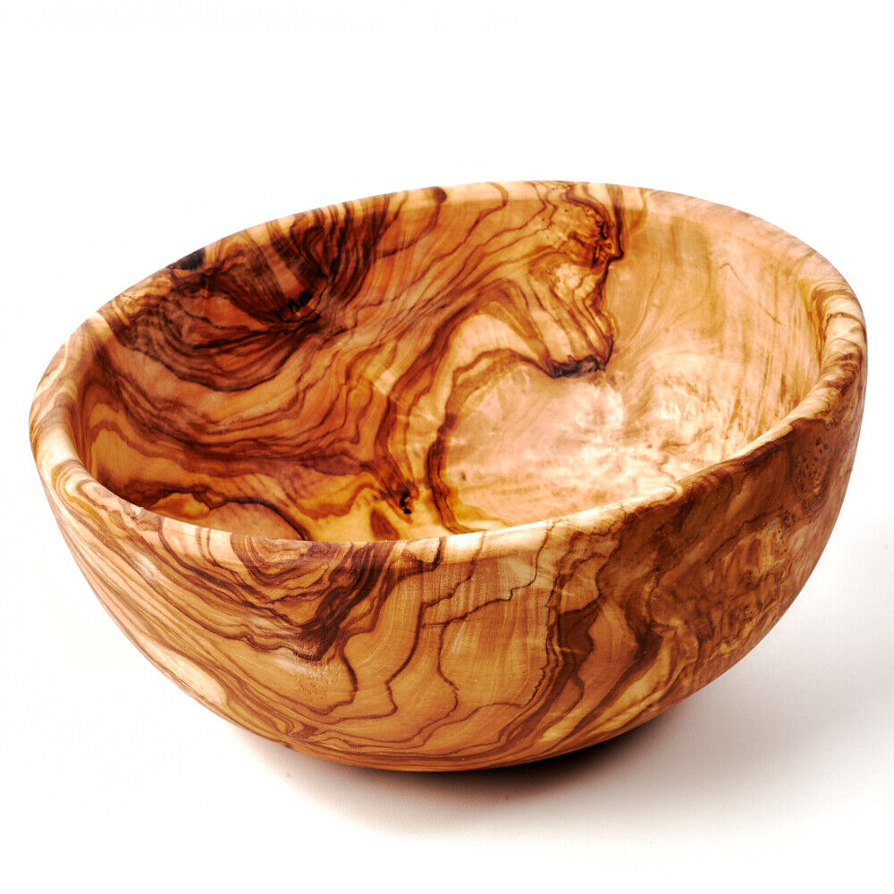 Olive Wood Bowl van Arte Legno Spello | Handgemaakte 100% olijfhouten kom perfect voor voorgerechten, olijven, dips en meer! Serveerschalen klein, medium en groot | 5 inch kom handgemaakt in Italië Olive Wood Bowl van Arte Legno Spello | Handgemaakte 100% olijfhouten kom perfect voor voorgerechten, olijven, dips en meer! Serveerschalen klein, medium en groot | 5 inch kom handgemaakt in Italië